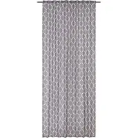 Elbersdrucke Gordijn plooiband transparant Alea uni wit 140x255 cm