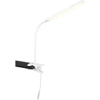 TRIO Klem bureaulamp Nevada flexibel - wit