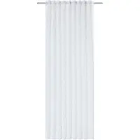 Elbersdrucke Gordijn met verborgen lussen Fluffy Dots 255x140 cm wit