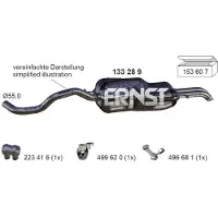 ERNST 133289 Einddemper