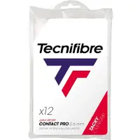 Tecnifibre Overgrip Tecnifibre Pro Contact Blanc (12-delig)