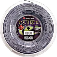 Solinco Tour Bite Diamond Rough 200 M Tennis Reel String Zilver 1.25 mm