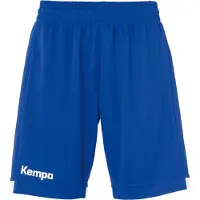 Kempa Player Long Shorts Dames Royal-Wit Maat XS