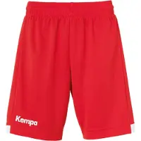 Kempa Player Long Shorts Dames Rood-Wit Maat L