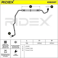 RIDEX 83B0597 Remslang