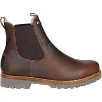 Panama jack Chelsea boots 'Burton Igloo C5' donkerbruin
