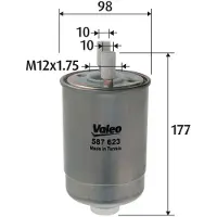 Valeo 587623 Brandstoffilter