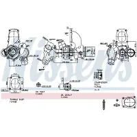 Nissens 93205 Turbocharger
