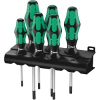 Wera 367/6 TORX Schroevendraaierset Werkplaats 6-delig Binnen-Torx