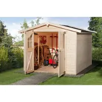 Weka Tuinhuis 316 - Onbehandeld - 254x250cm