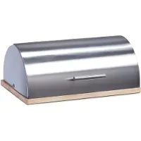 Zeller Broodtrommel, Brood bewaren, Bruin, Zilver