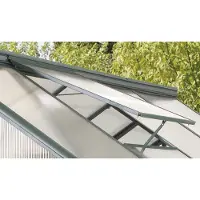Pergart Set Voor Dakraam Aluminium Smaragd 66,7x61,5cm - Zonder Beglazing