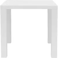 SalesFever eettafel 80x80 cm wit