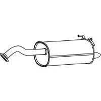 VEGAZ HOS-261 Einddemper