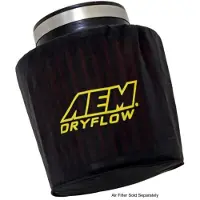 AEM Air Filter Wrap 6 in Base 5 1/4 in Top 5 in Tall