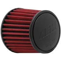 AEM 3.25 in DRY Flow Short Neck 5 in Element Filter