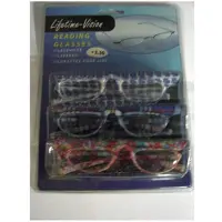 Lifetime Set leesbrillen met etui