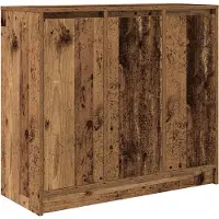 vidaXL Dressoir 85x34x76 cm spaanplaat oud hout