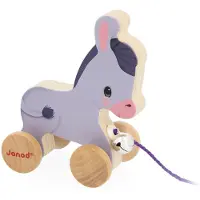 Janod - Boerderij - Trekfiguur ezel