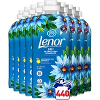 Lenor 8x Wasverzachter Zeebries 55 Wasbeurten 1155 Ml