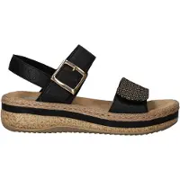 Rieker V0951 Sandalen | Maat 39 Dames Zwart