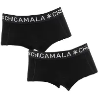 Muchachomalo Meisjes 2-pack boxershorts effen