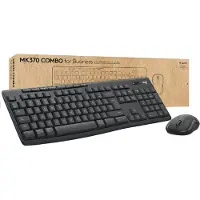 Logitech 920-012065 Wireless Keyboard+Mouse MK370 black f. Business
