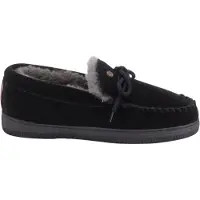 Warmbat Huisschoenen 'Koala' taupe / zwart