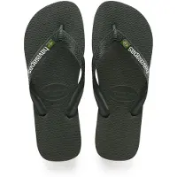 Havaianas Teenslipper 'BRASIL' groen / wit