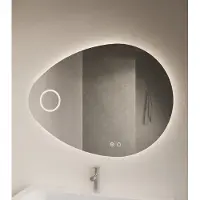 Gliss Design Atlas badkamer spiegel 100x75 cm