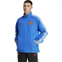 Adidas Sportjas 'MUFC UBP' blauw / geel / rood