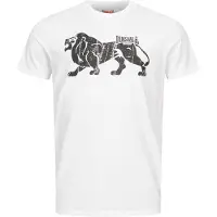 Lonsdale Shirt zwart / offwhite
