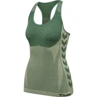 Hummel Cleaa Seamless Sleeveless T-shirt Groen XS Vrouw