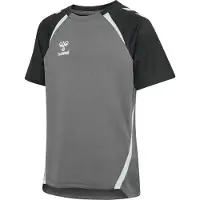 Hummel Functioneel shirt 'Lead 2.0' grijs / antraciet / wit