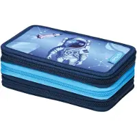 Herlitz etui TriCase 'Cosmic Explorer', 31-delig gevuld