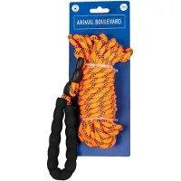Animal Boulevard Ab32021 - Hals- En Leibanden - Hond - Ab Safety Speurlijn Met Eva-handvat Geel-8mmx10m