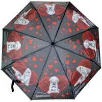 Keith Kimberlin - Paraplu - Hond met hart - 108 cm