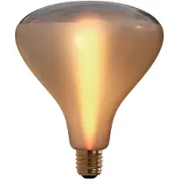 Calex LED lamp E27 | Globe R140 | Filament | Silk Grijs | 1800K | Dimbaar | 4W
