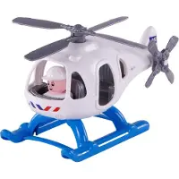 Cavallino politiehelikopter met speelfiguur, 29,5cm