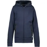 Cars vest Iscar donkerblauw Jongens Sweat Capuchon Effen - maat 140