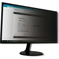 Qoltec 51055 - Monitor - Frameloos display privacy filter - Zwart - Transparant (21.50", 16 : 9), Beschermfolie voor de monitor