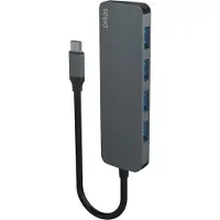 Savio Hub USB-C - 4x USB-A, AK-54