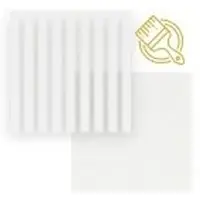 Maestro Latt Lattenwand - White (overschilderbaar) - 277x30xcm - 2 Stuks