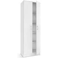 Molecule Opbergkast Ray 2 deuren en 4 legplanken Wit