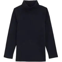 We fashion - Jongens T-shirt met col van katoenmix - Regular fit - Donkerblauw - Katoen - Maat: 146/152