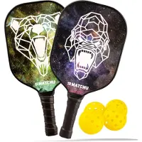 Matchu Sports Pickleball rackets set - Apex - 100% Carbon
