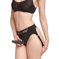 Strap-On-Me - Dildo Plug Beads - Zwart XL
