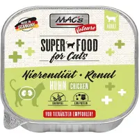 Mac'S MAC’s Vetcare Kattenvoer - nierdieet kat - Kippenvlees - 16 x 100g
