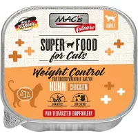 Mac'S MAC’s Vetcare Kattenvoer - Weight Control - 63% vers Kippenvlees - 8 x 100g