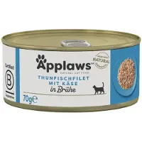 Applaws Cat Blik Tuna Fillet & Cheese - Kattenvoer - 70 g
